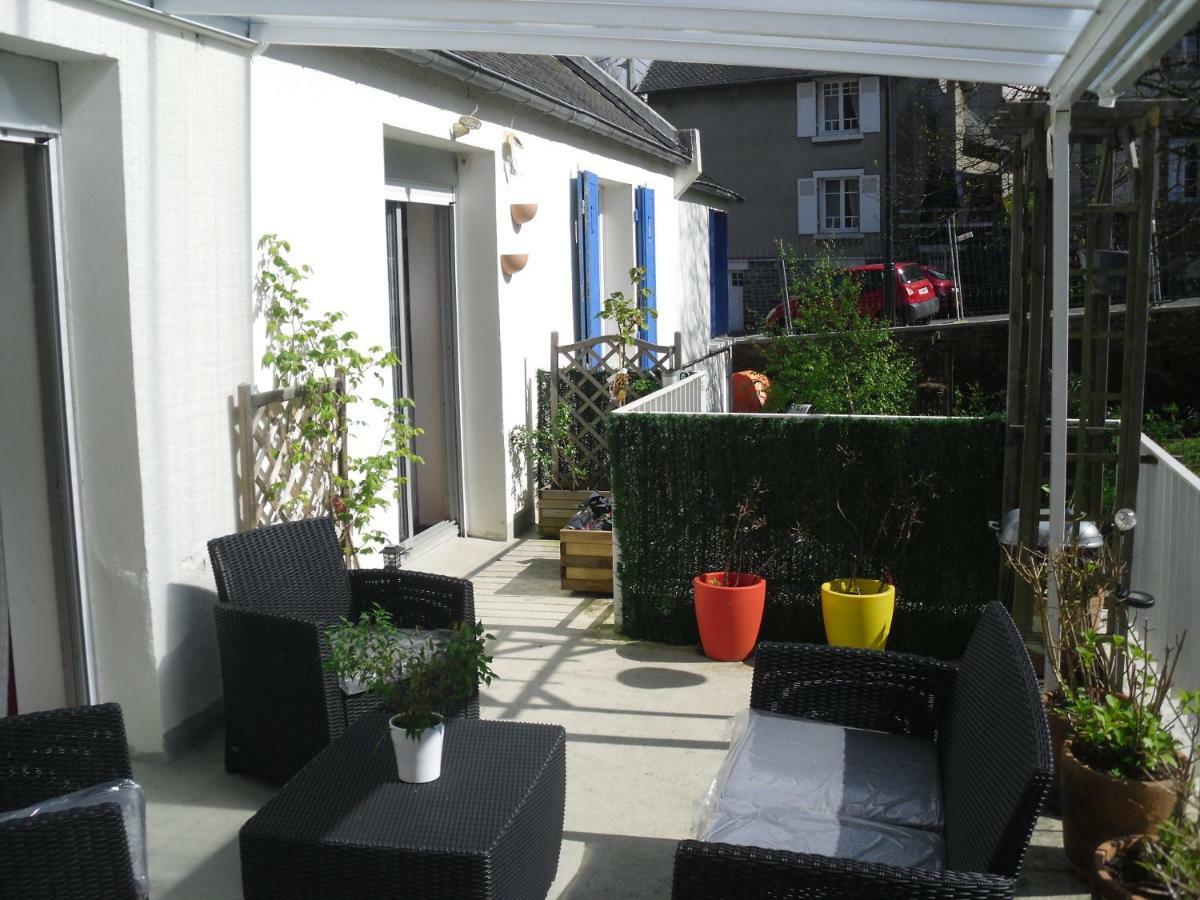 Appartement La Loob Gites De Daumesnil Etage Morlaix Exterior foto